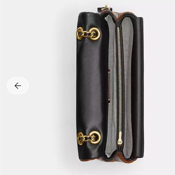 Coach Patchwork Leather Shoulder Bag - Picture 13 of 16